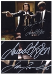 John Travolta and Samuel L. Jackson Signed 14 x 11 Photo From Pulp Fiction
